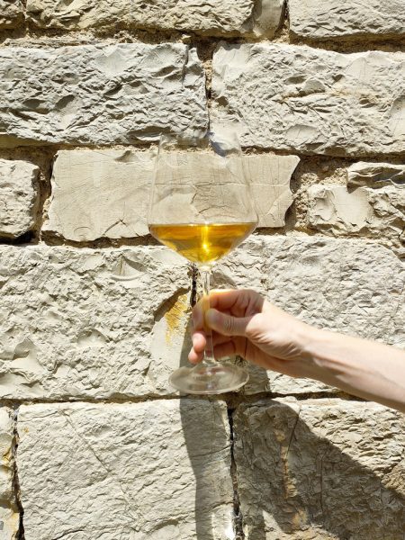 Canna Torta Podere Le Ripi 2021 calice