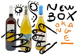 jon3 Questa grafica fatta dall'artista Jonathan Calugi per Happy orange wine