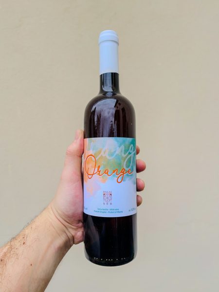 Orange - Seb Balaj, shesh i bardhe macerato per 35 giorni sulle bucce, affinato in anfore di cocciopesto per 16 mesi, un orange wine spettacolare!