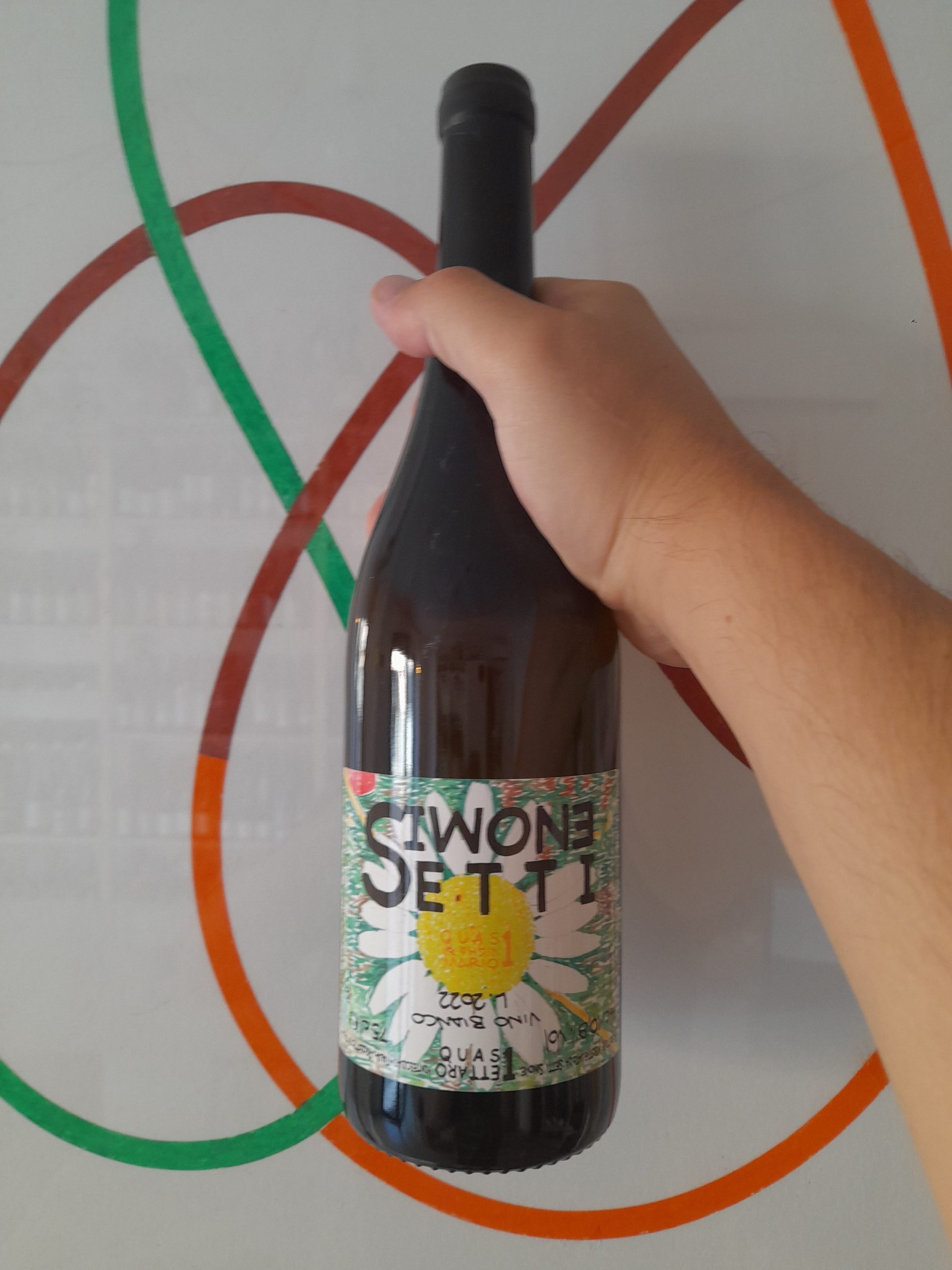 Quasi1ettaro - Simone Setti bottiglia di vino macerato