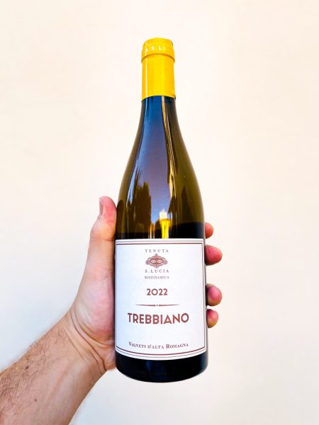 Trebbiano - Tenuta Santa Lucia è un orange wine romagnolo si esprime con la sua freschezza, sapidità e grande legame con il territorio. Da provare!!!