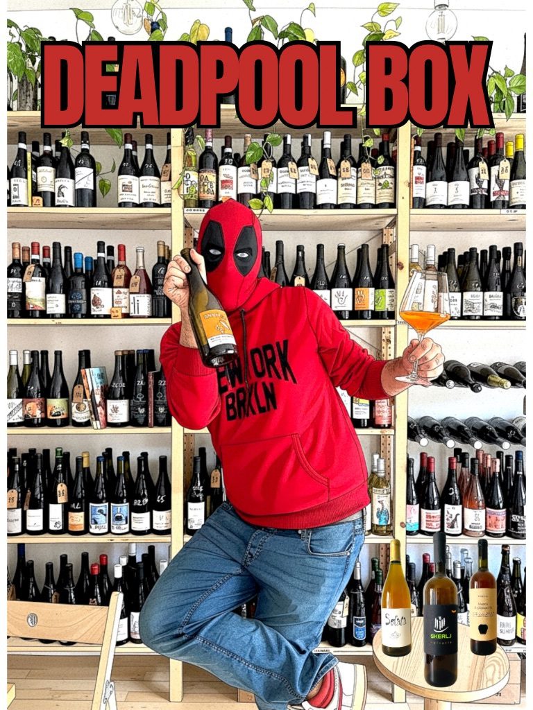 DEADPOOL BOX ti permette di assaggiare TRE orange wine incredibili per ventaglio aromatico e struttura. TRE orange che ti stupiranno! TRE Bombe solo per te!